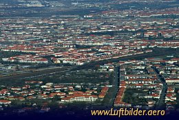Aerial photo Leipzig City
