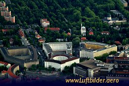 Aerial photo Fehrbelliner Platz