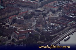 Aerial photo Frauenkirche