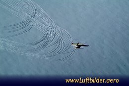 Aerial photo Glacier Landing