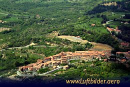 Aerial photo Tuscany Mountain Village