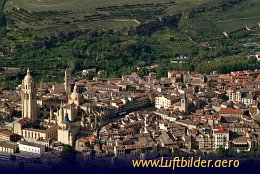 Aerial photo Segovia