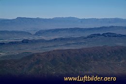 Aerial photo Desert Mountains