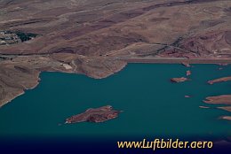 Aerial photo Water Reservoir near Er Rachidia