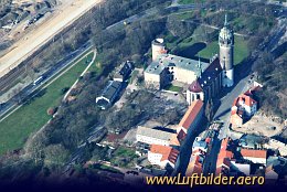 Aerial photo Wittenberg Castle