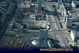 Aerial photo Alexanderplatz