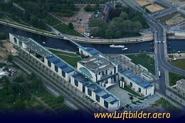 Aerial photo German Chancellery