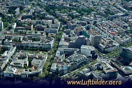 Aerial photo Kaiser Wilhelm Memorial Church