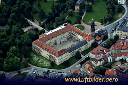 Aerial photo Weimar Castle
