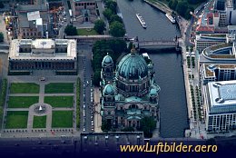 Aerial photo Berlin Cathedral