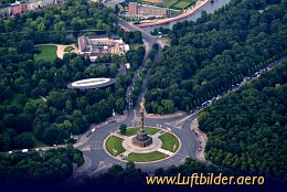 Aerial photo Statue of Victory