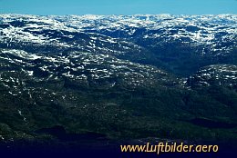 Aerial photo Mountains near Stavanger