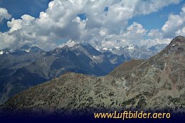 Aerial photo Aosta Valley