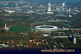 Aerial photo Olympic Stadium from the South