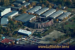Aerial photo Movie Theme Park Babelsberg