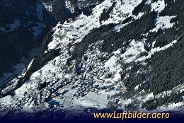 Aerial photo Wengen