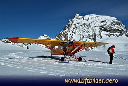 Aerial photo Glacier Landing