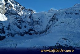 Aerial photo Jungfraujoch