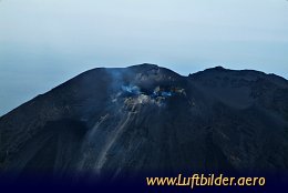 Aerial photo Vulcano Stromboli