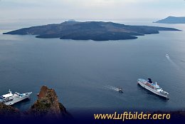 Aerial photo Santorin