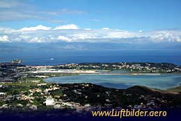 Aerial photo Corfu