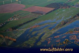 Aerial photo Elbe River