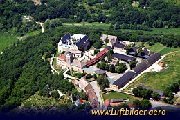 Aerial photo Allstedt Castle