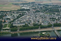 Aerial photo Chateau de Dunois