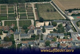 Aerial photo Chateau de Talcy