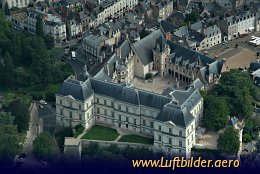 Aerial photo Chateau de Blois