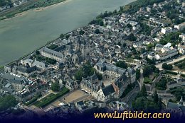 Aerial photo Chateau de Blois