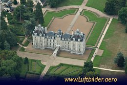 Aerial photo Chateau de Cheverny