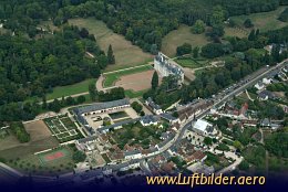 Aerial photo Chateau de Cheverny