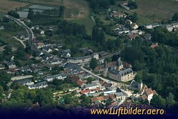 Aerial photo Chateau de Fougeres-sur-Bievre
