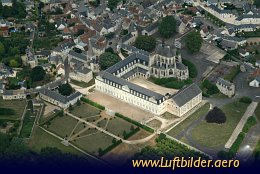 Aerial photo Pontlevoy Abbey