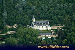 Aerial photo Chateau de Chissay