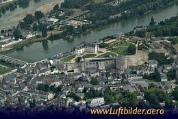 Aerial photo Chateau de Amboise