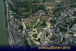Aerial photo Chateau de Amboise