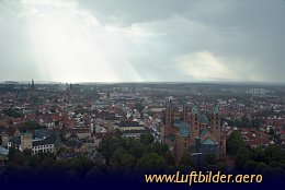 Aerial photo Speyer Cathedral
