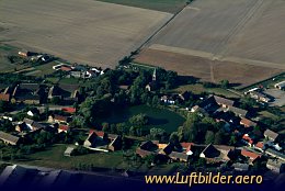 Aerial photo Village near Jüterbog