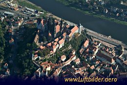 Aerial photo Meissen Cathedral