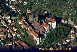 Aerial photo Albrechtsburg Castle