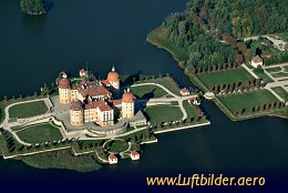 Aerial photo Moritzburg Castle