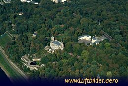 Aerial photo Albrechtsberg Palace
