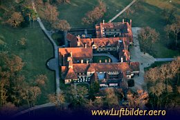 Aerial photo Cecilienhof Castle