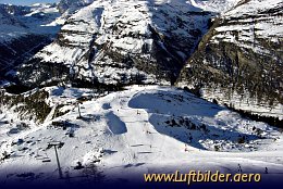 Aerial photo Slopes in Sunegga