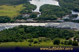 Aerial photo Carrao River