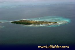 Aerial photo Los Roques