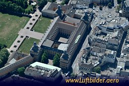 Aerial photo Kurfürstliches Schloss Bonn