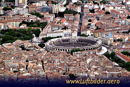 Aerial photo Nimes